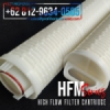 hfm pleated high flow filter cartridge 1 5 10 25 micron  medium
