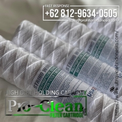 proclean pp string wound filter cartridge yarn  large